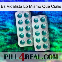 Is Vidalista The Same As Cialis dapoxetine2